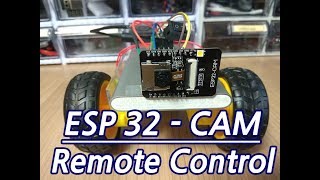 ESP32-CAM RC CAR