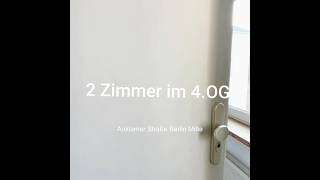 Sonne satt: 2 Zimmer im 4.OG der Anklamer Straße, Berlin Mitte, Seitenflügel, Süd-West-Ausrichtung