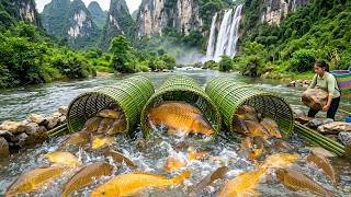 She Handcrafted a Giant Fish Trap and Set It in the River—What Happened the Next Morning?