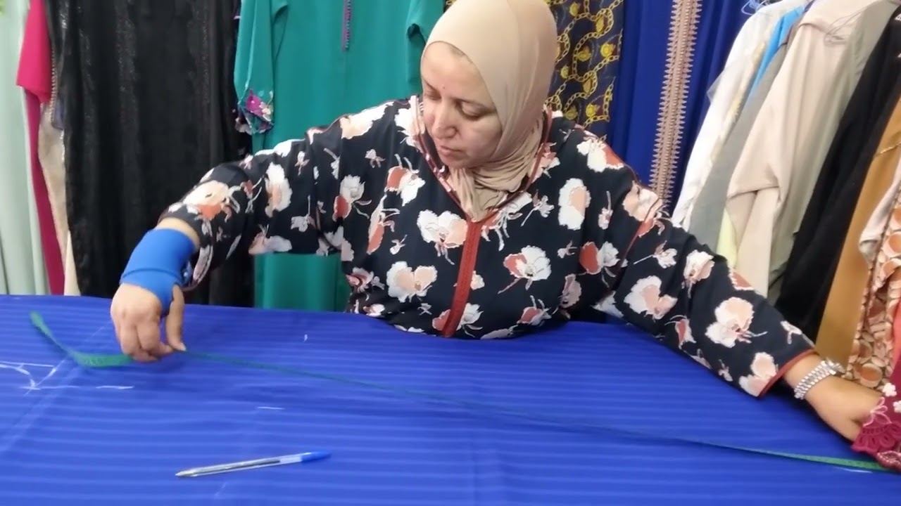 moroccan djellaba : جلابة ايفازي للمبتدئات