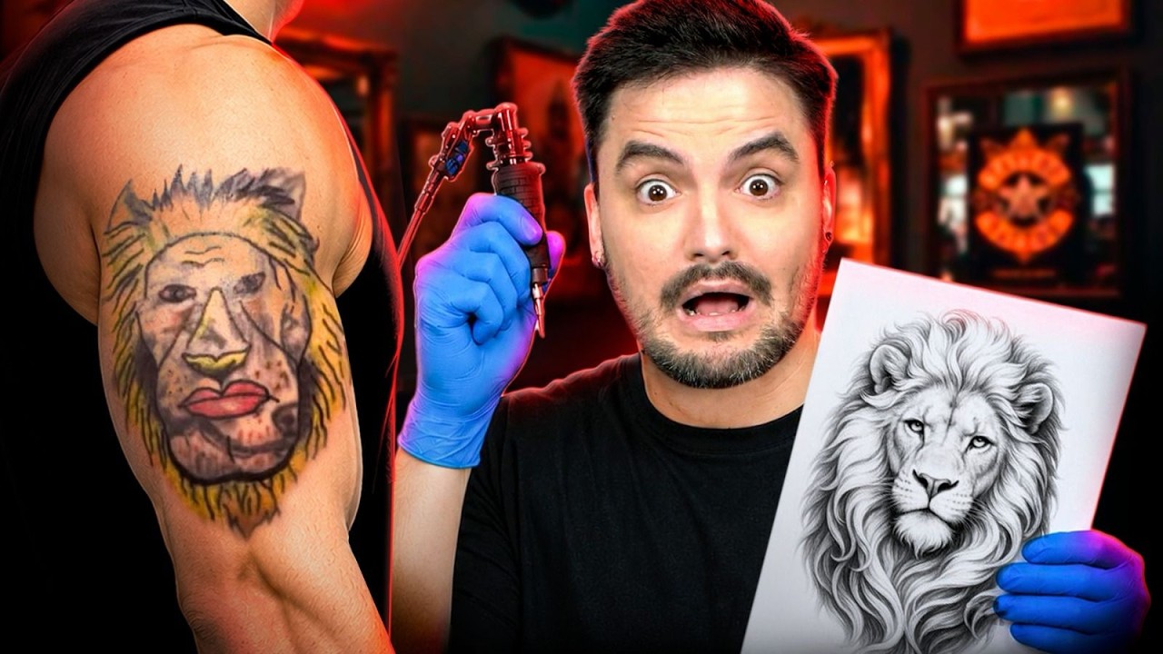 VIREI TATUADOR E DESTRUÍ O BRAÇO DE UM CLIENTE