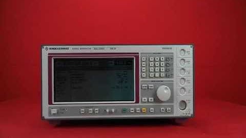 Rohde & Schwarz SME06 5kHz to 6GHz Signal Generator, For Sale