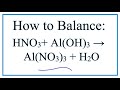 Balancing Chemical Equations Concepts