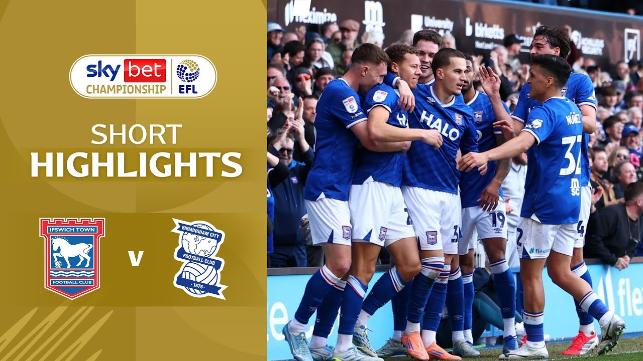 [Highlight] EFL Championship : Ipswich Town vs Birmingham City (06-04-69)