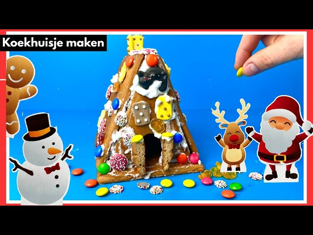 Koekhuisje Voor Kerst | Speelgoedmeneer Maakt Christmas Gingerbread House -  Youtube