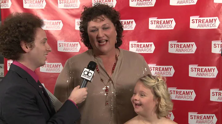 Dot Jones, Lauren Potter, and Josh Sussman Backsta...