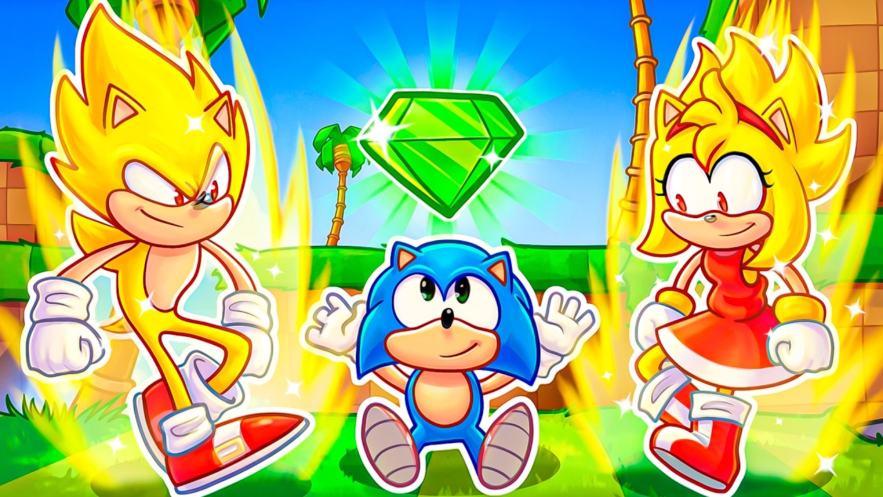 BEBÊ SONIC foi ADOTADO pela FAMILIA SUPER SONIC no ROBLOX!