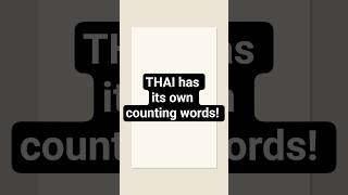 Thai Classifiers Explained. #ThaiLanguage #LearnThai #ThaiForBeginners