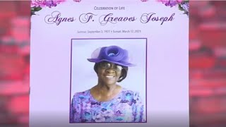 Agnes Joseph - Celebration of Life 03/25/21