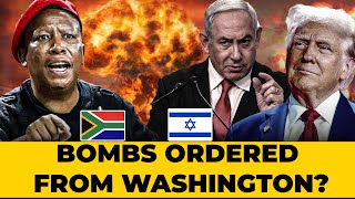 MALEMA SHOCKS THE WORLD: AMERICA IS USING ISRAEL TO BOMB PALESTINE!