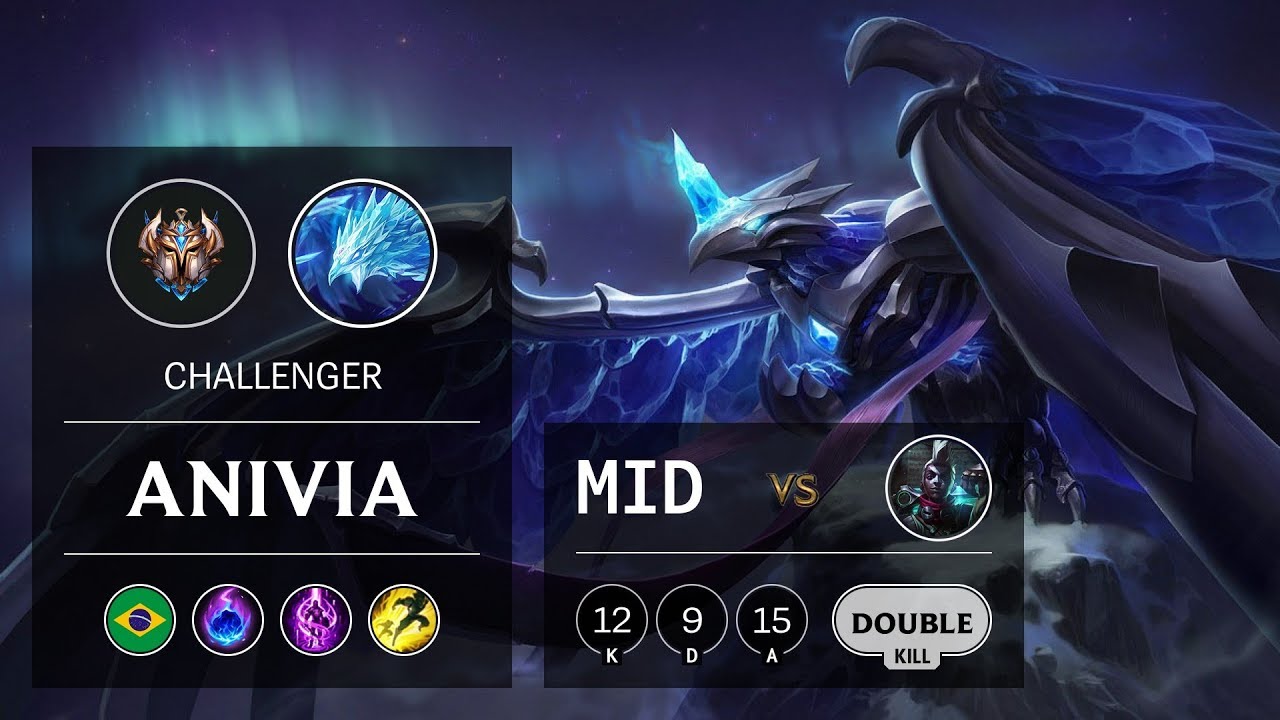 Anivia Mid vs Ekko - BR Challenger Patch 9.16