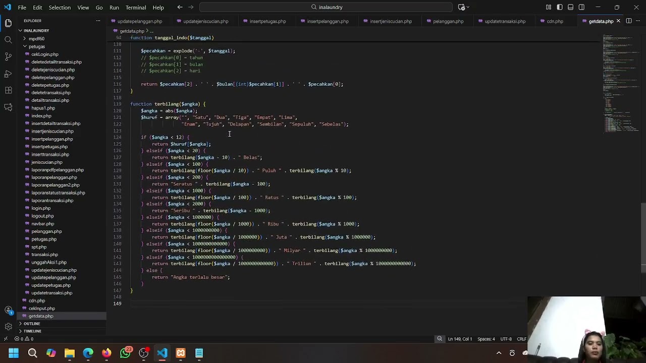Vidio 15 (nota laundry)
