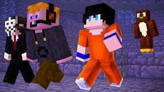 So I followed these two youtubers in a cave until they noticed me... (Cube SMP Live)