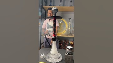 Powerful shisha with premium glass base and huge clouds offering in DNX Model