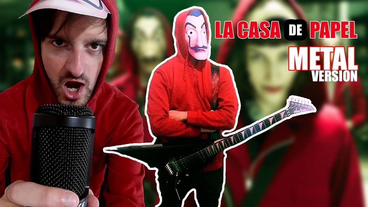 La casa de papel Intro METAL version - My Life is Going On por Gonzalo Lema