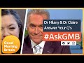 "You Can Travel for Work if It Is COVID Secure" Dr H and Dr Claire Answer Your COVID Questions | GMB