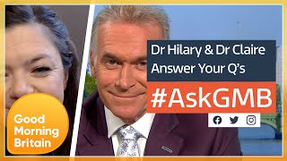 "You Can Travel for Work if It Is COVID Secure" Dr H and Dr Claire Answer Your COVID Questions | GMB