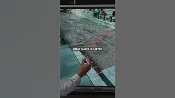 Paver Pool Drain Tip 💦🪨 #landscaping #hardscaping #hardscapetraining