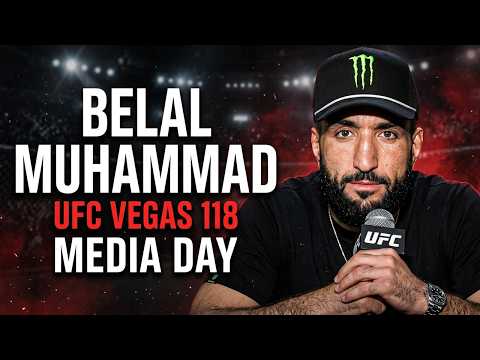 Belal Muhammad Talks Bonfim Main Event At UFC Vegas 118 media Day 👊 #ufc