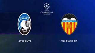 Atalanta Vs Valencia 41 Champions League
