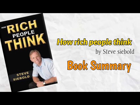 How rich people