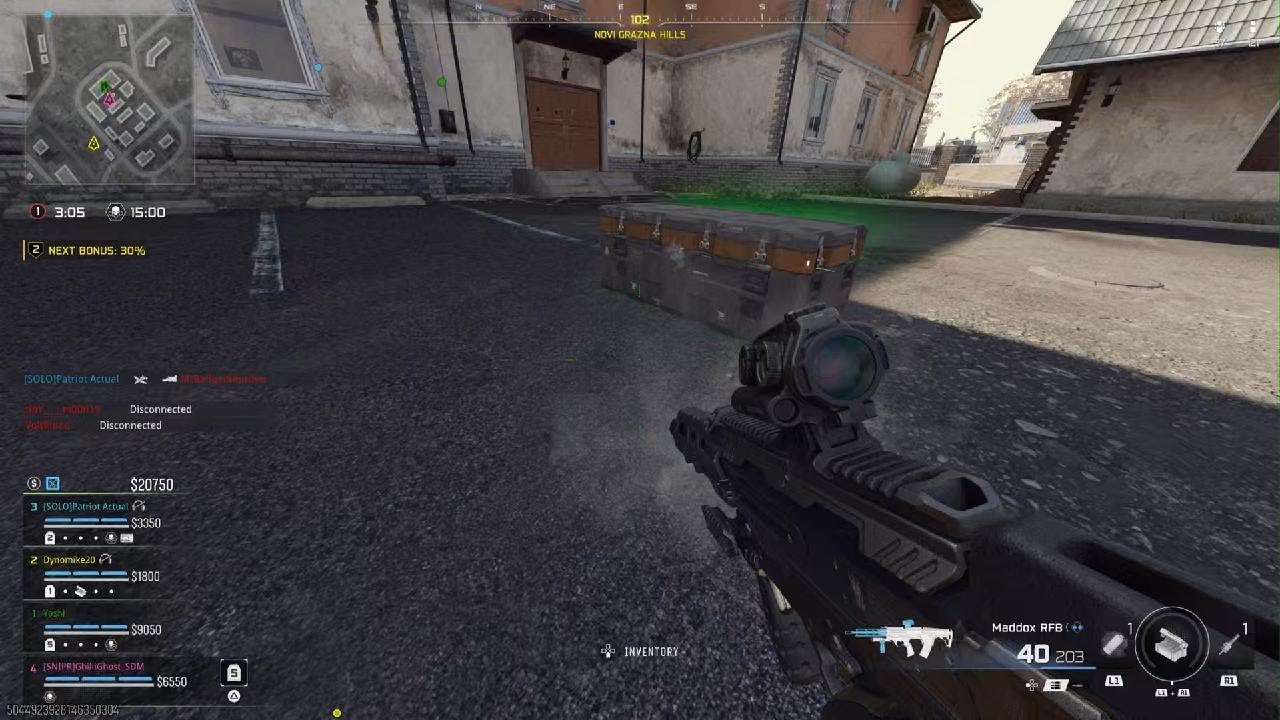 Nasty snipe towards end. 