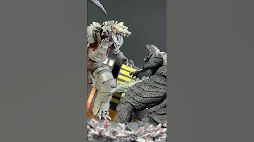 Custom Robogodzilla from Godzilla singular point #godzillasingularpoint #godzillaactionfigures