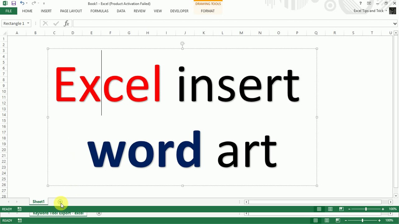 Insert one word. Эксель wordart. Insert excel. Wordart в POWERPOINT.