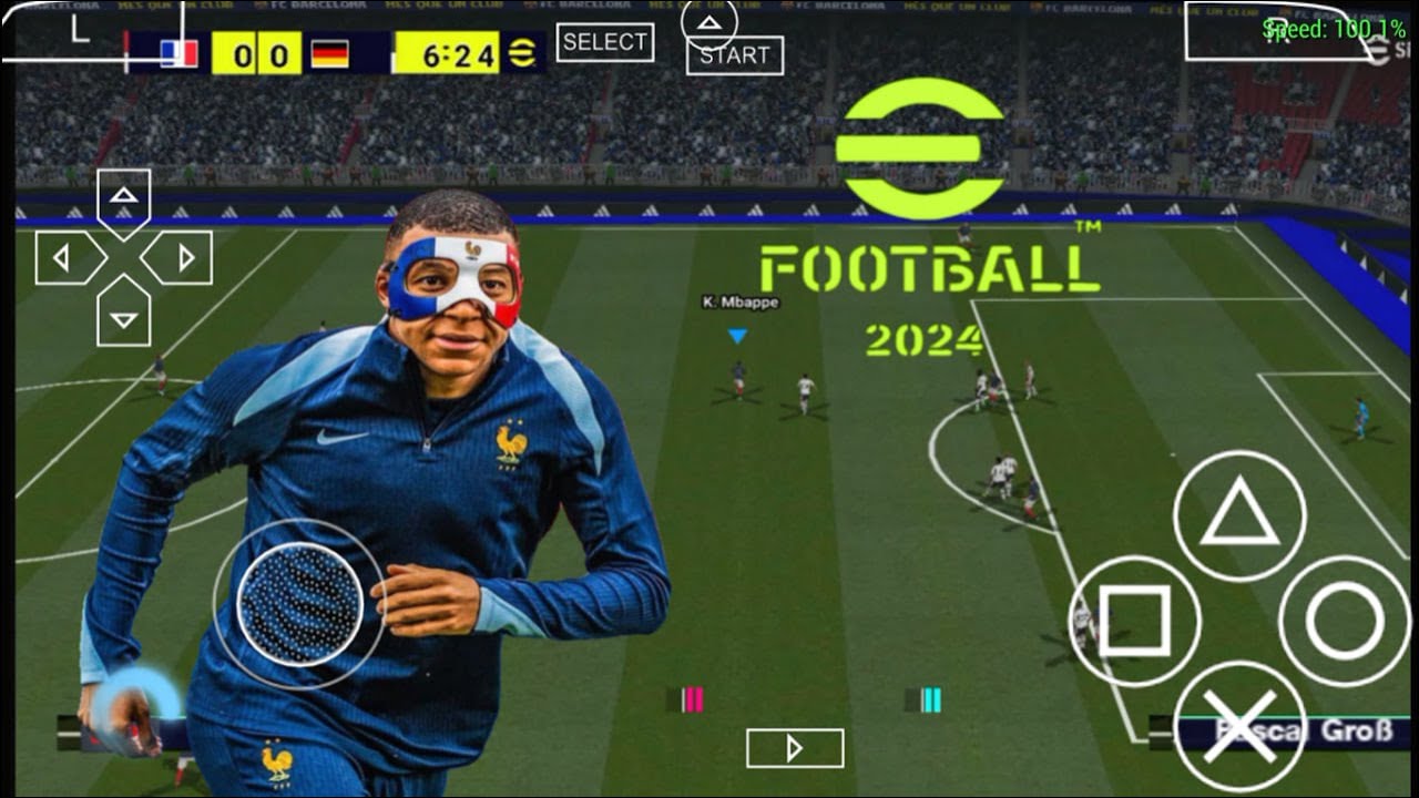 eFOOTBALL PES 2025 PPSSPP CAMERA PS5 FULL PROMOTED TEAMS KITS 202425 REAL FACES & LATEST TRANSFERS