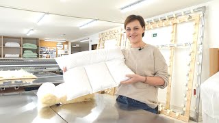 Besky 🐑 Zuzana Bílková uvádí přírodní zdravotní vlněný polštář Besky Grunt pro zdravé a dobré spaní