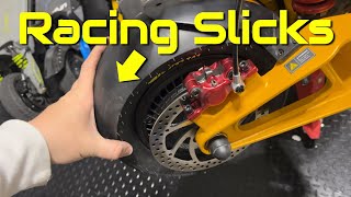 Inmotion RS Scooter Tire Change: Step-by-Step Guide... Tubeless PMT Slicks from Wyrd Ryds