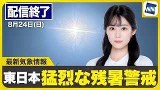 ウェザーニュースの配信のサムネイル画像