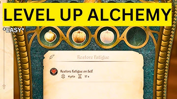 How To Level Up Alchemy FAST in Oblivion Remastered(EASY)