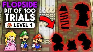 Beating Super Paper Mario's Hardest Dungeon At Level One