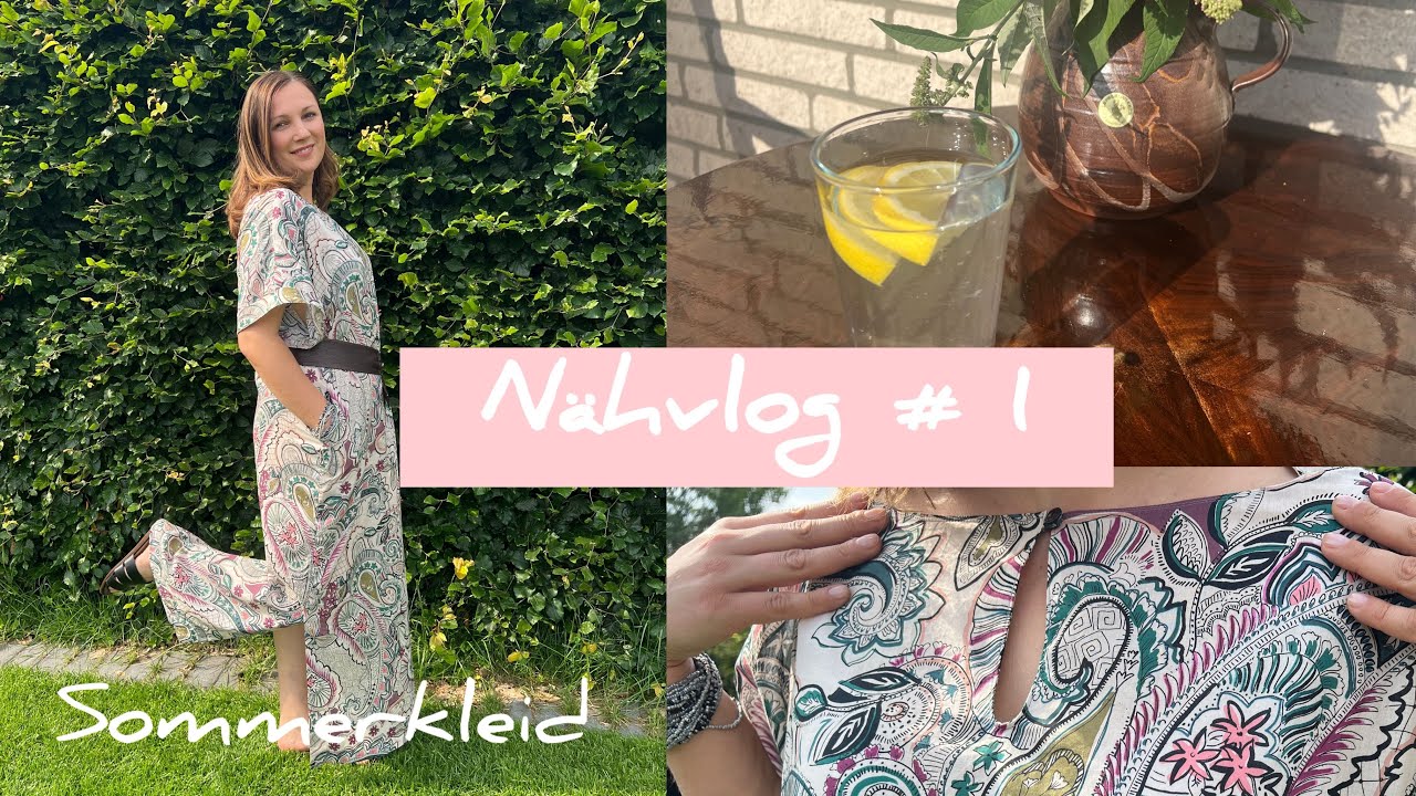 SOMMERKLEID einfach selbst genäht | DIY | GARTEN
