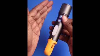GearUP K57 Multifunctional Rechargeable Torch, Flashlight Zoomable LED Flashlight