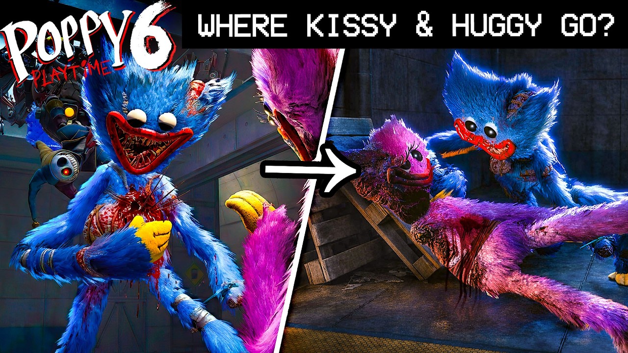 Did HUGGY & KISSY Survive for CHAPTER 6? | Poppy Playtime [Chapter 5 Ending] Showcase