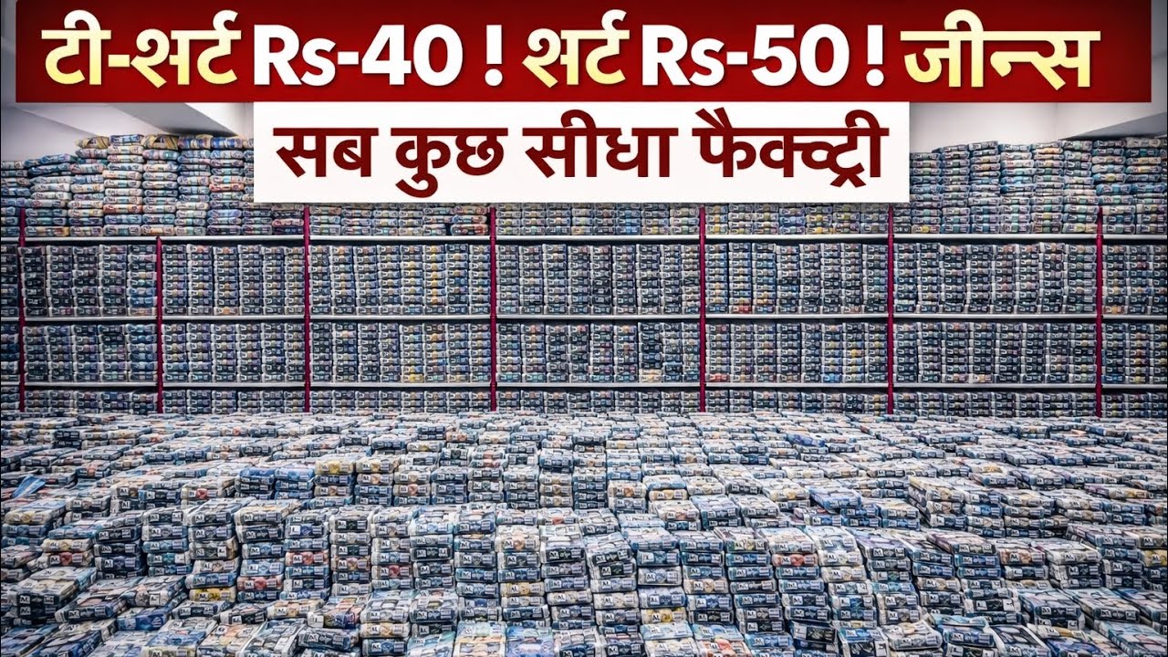 T-shirt Rs-40 ! Shirt Rs-50 Jeans Rs-65 Lower T shirt Shirt Jeans Wholesale Manufacturer