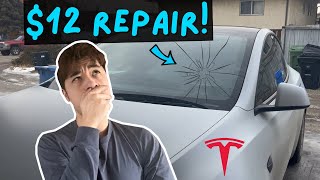 How to fix a Tesla Windshield