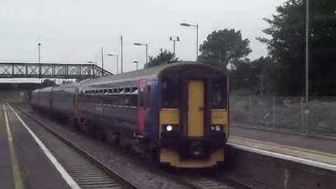 First Great Western Class 153 and 158 at Severn Tunnel Junction