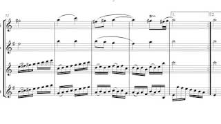Rameau's Gavotte - Sax Quartet