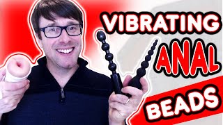 Vibrating Anal Beads | Adam and Eve Silicone Anal Vibrator | Anal Sex Toys  Reviews