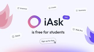 Get 1 Year of Free Access on iASK AI Pro
