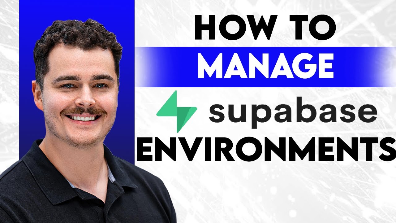 How To Manage Supabase Environments [2026 Guide] - YouTube