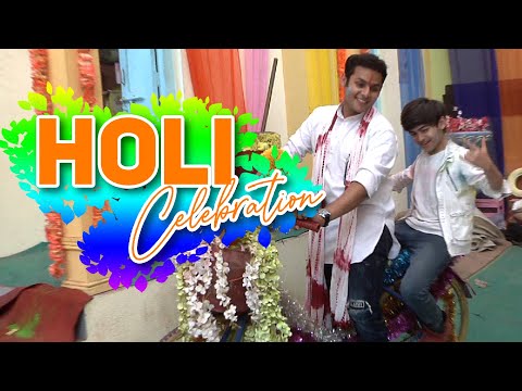 Dev Joshi Aka Baal Veer And Vansh Sayani Aka Vivan Celebrate Holi With Tellybytes