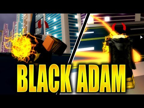 New Codes Limited Edition Black Adam Villain Powers Super Hero Adventures Online In Roblox Youtube - code super heroes adventures online roblox
