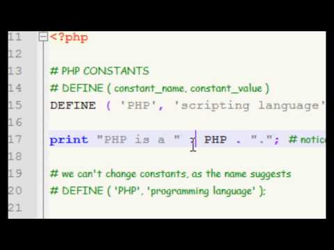 PHP Tutorial #7