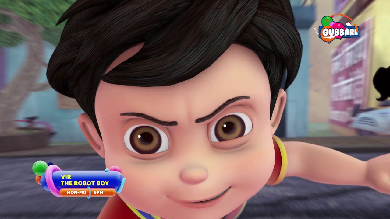 ViR-The Robot Boy - Cartoon for Kids | Mon-Fri 6 PM on Gubbare TV - YouTube