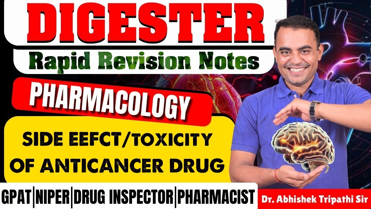 D-62 | Побочные эффекты/токсичность противоопухолевых препаратов - Фармакология | Краткие конспек...