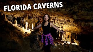CAVES in Florida?! 🦇 AMAZING Florida Caverns State Park